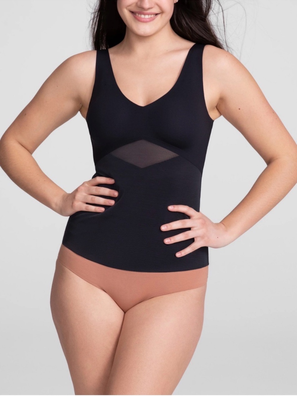 Honeylove Black Sculpting LiftWear Tank Size Medium
